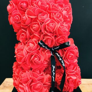 Nounours rouge 23 cm