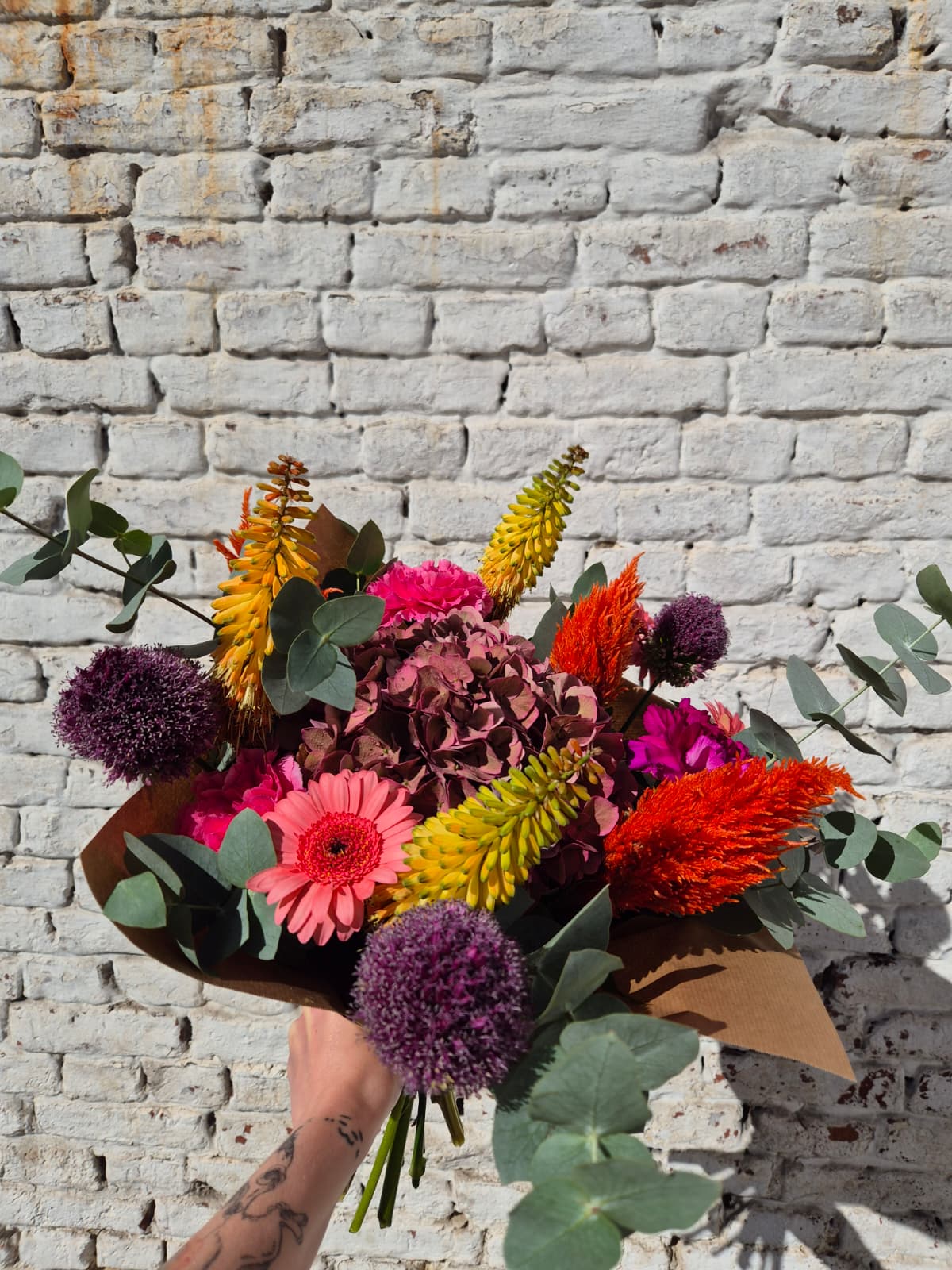 bouquet de fleurs coloré