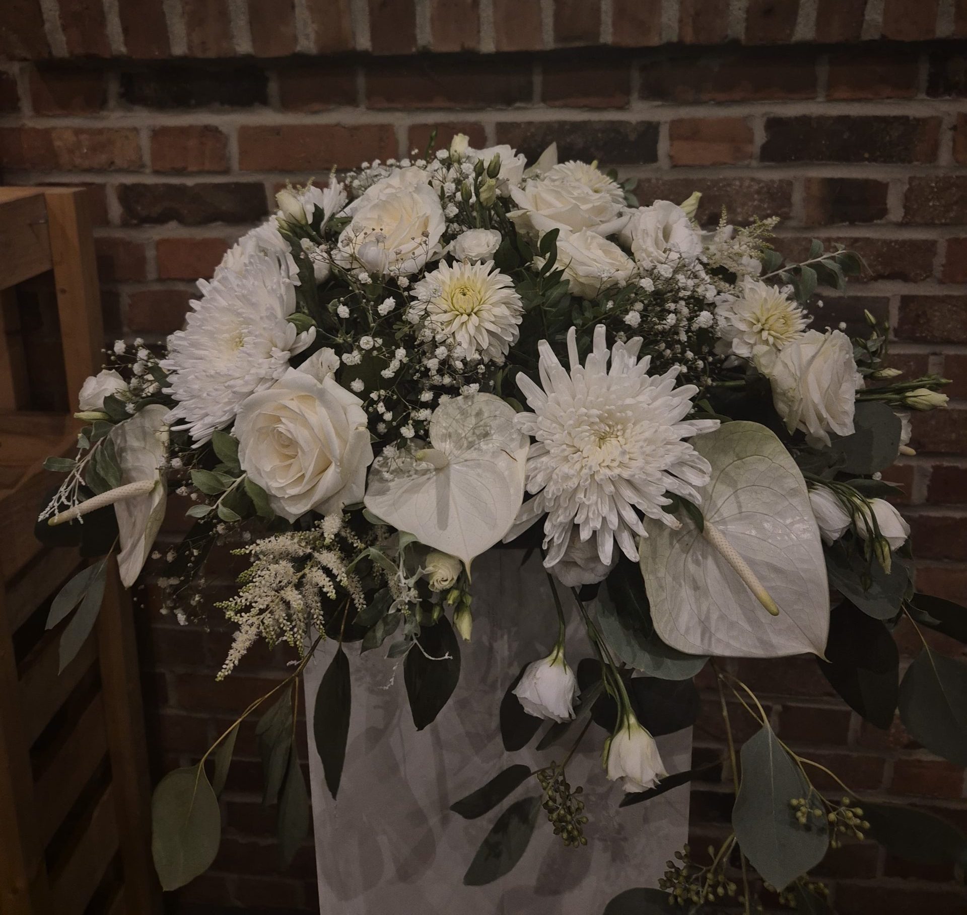 bouquet de fleurs et décorations pour mariage à Lille